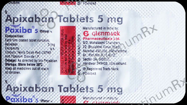 Paxiba 5mg Tablet 10s
