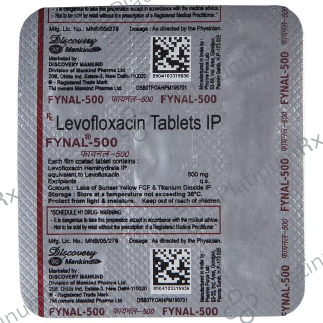 Fynal 500mg Tablet 5s