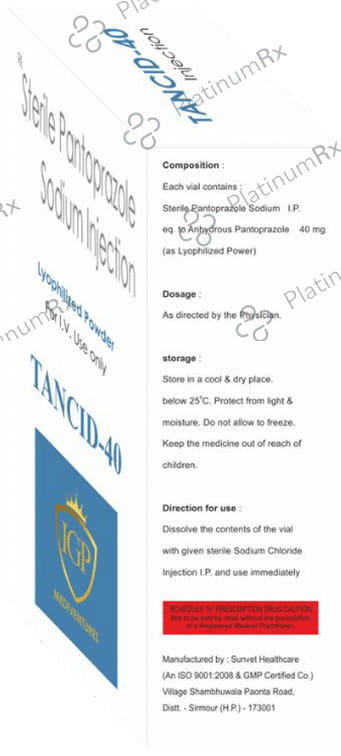 Tancid 40mg Injection