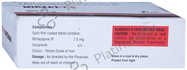 Mirzat 7.5mg Tablet