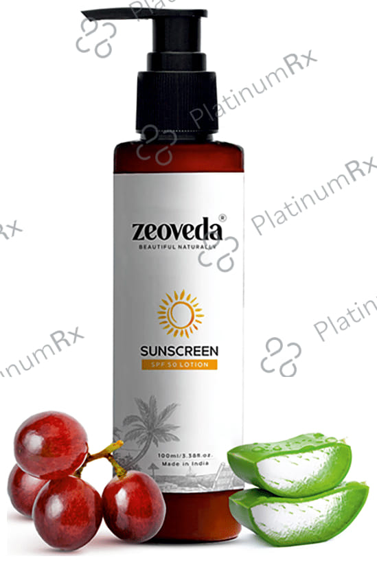 Zeoveda Sunscreen SPF 50 Lotion 100ml