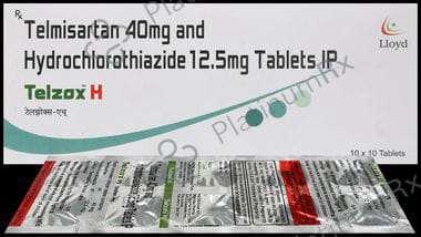Telzox H 40/12.5mg Tablet 10s