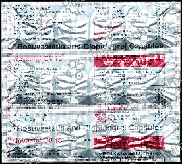 Novastat CV 10/75mg Capsule 15s
