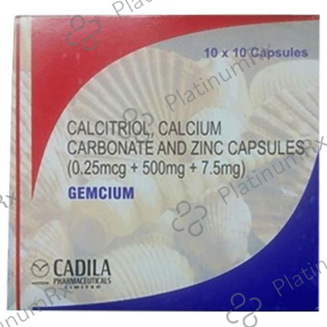 Gemcium Soft Gelatin Capsule