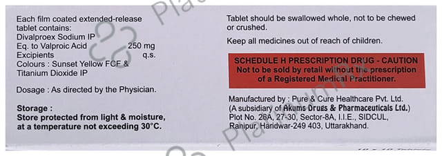Dalex 250mg Tablet ER