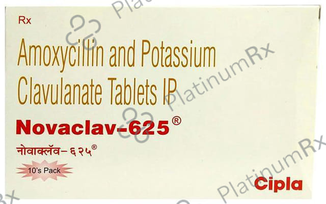 Novaclav 625mg Tablet 10s