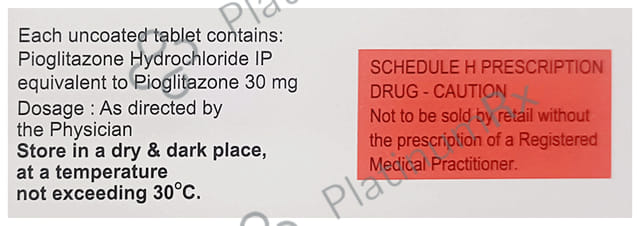 Pionorm 30mg Tablet 15s