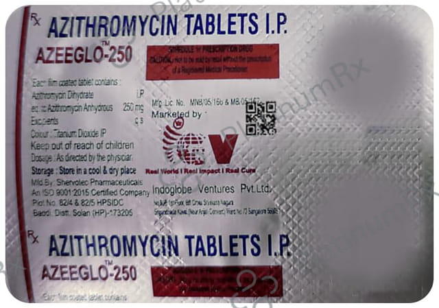 Azeeglo 250mg Tablet 6s