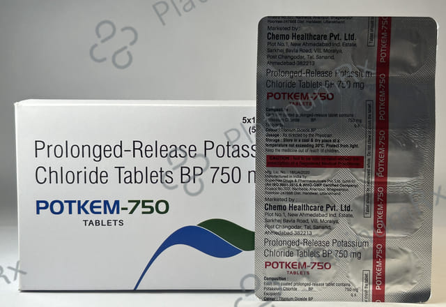 Potkem 750mg Tablet 10s
