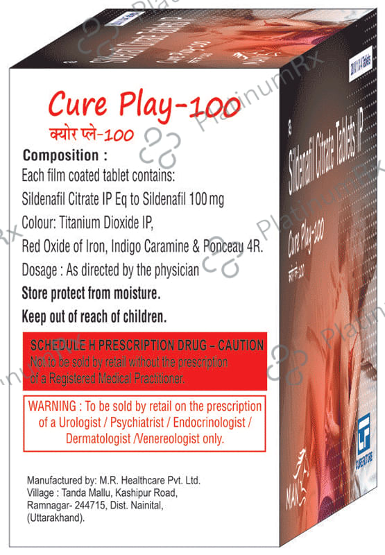 Cure Play 100 Tablet