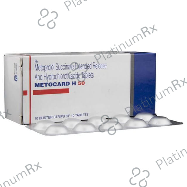 Metocard H 12.5/50mg Tablet ER 10s