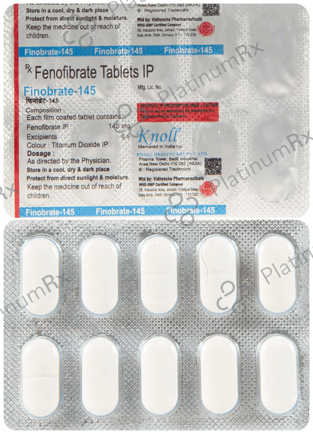 Finobrate 145mg Tablet 10s