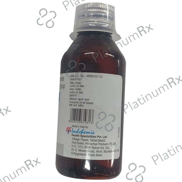 Norvent D 4/10mg Cough Syrup 100ml