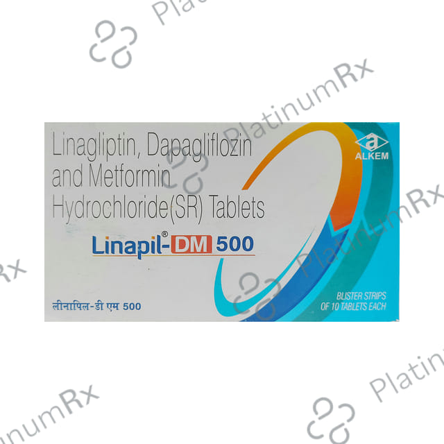 Linapil Dm 500mg Tablet 10s