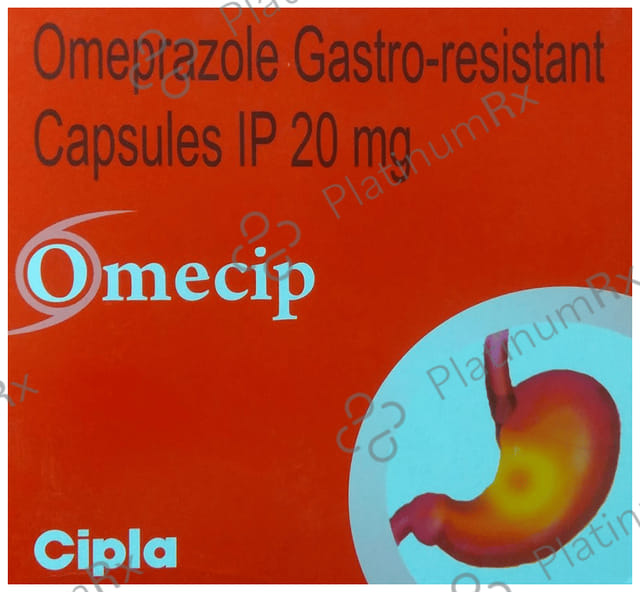 Omecip 20mg Capsule 15s