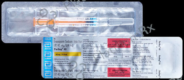 Parihep 40mg Injection 1s