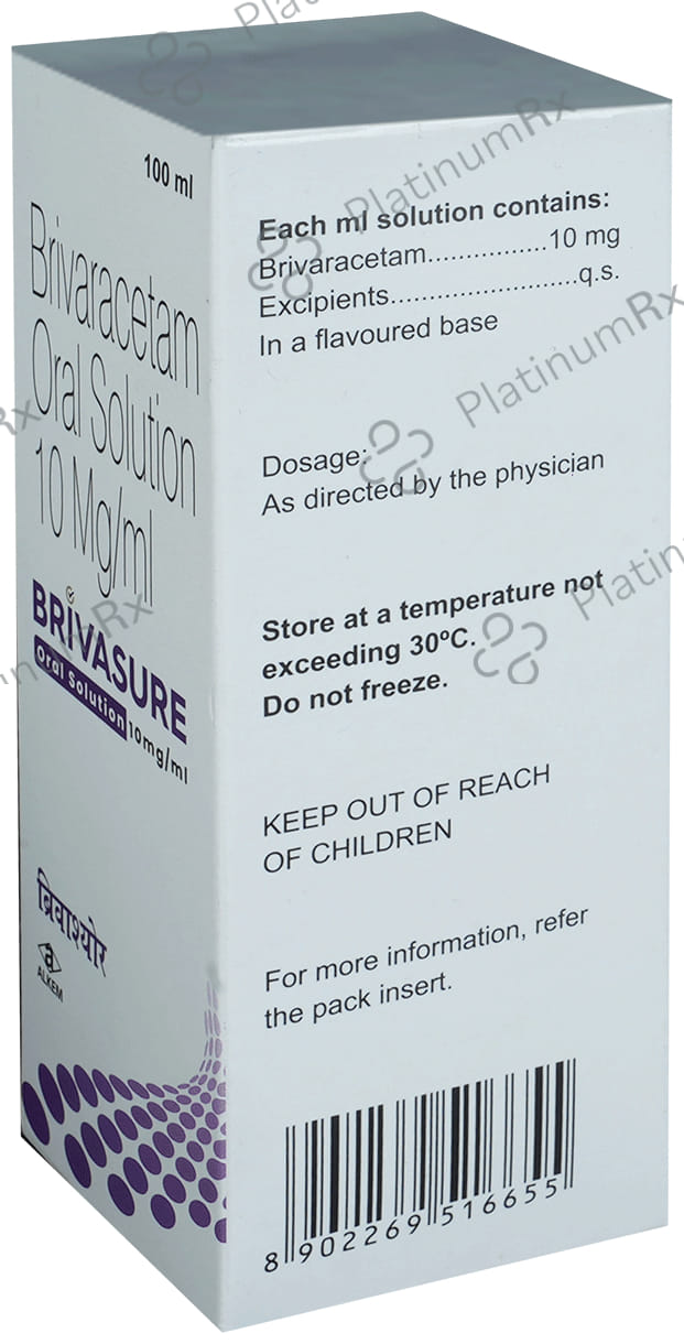 Brivasure 10mg Oral Solution 100ml