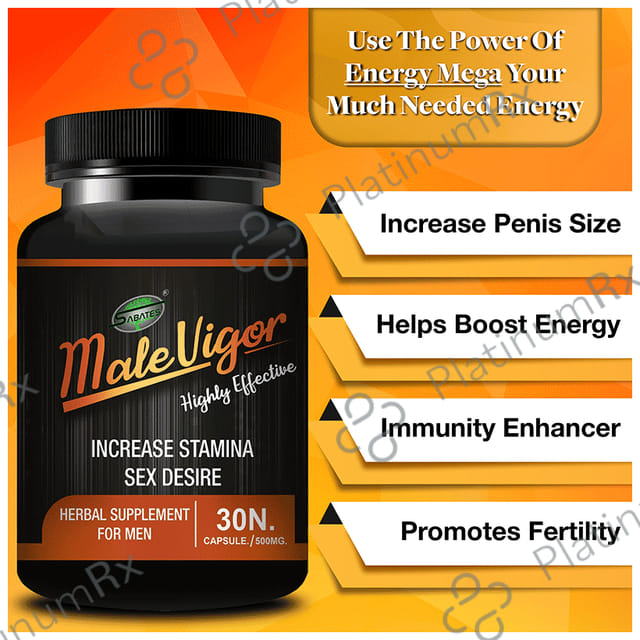 Sabates Male Vigor Capsule 30 capsules