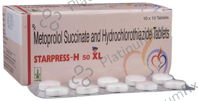 Starpress H 50/12.5mg XL Tablet 10s