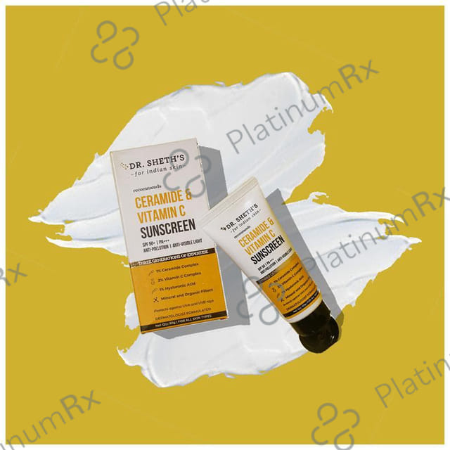 Dr. Sheth's Ceramide & Vitamin C Sunscreen 50gm