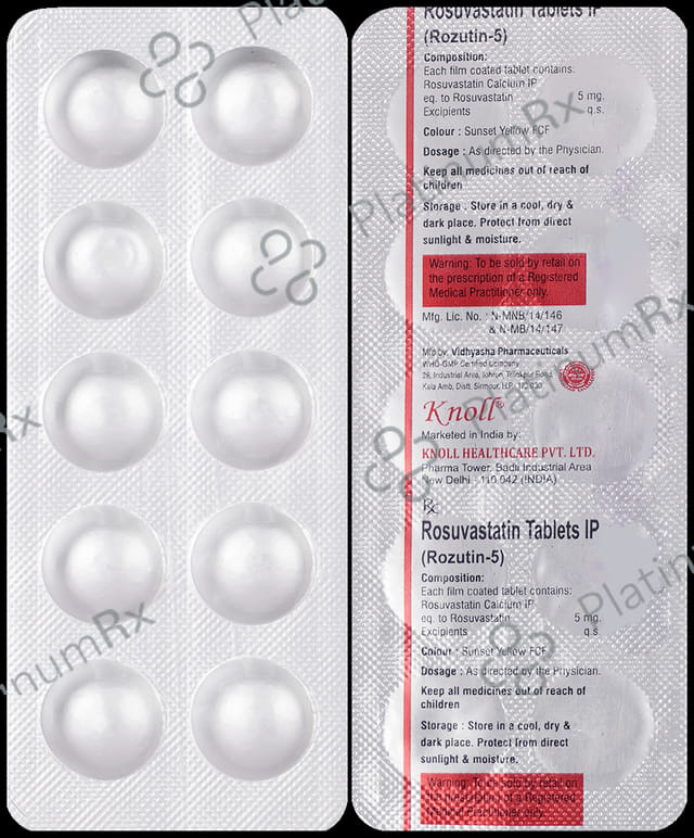 Rozutin 5mg Tablet 10s