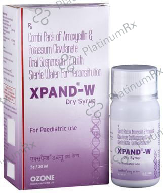Xpand W 200/28.5mg Dry Syrup 30ml