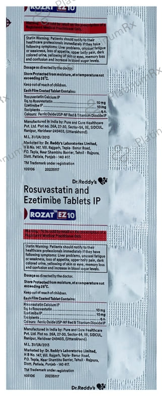 Rozat EZ 10mg Tablet 10s