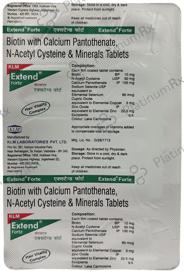 Extend Forte Tablet