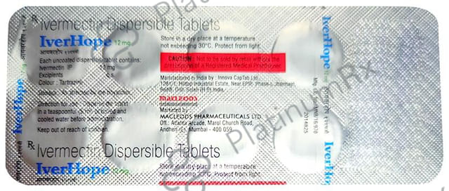 Iverhope 12mg Tablet DT