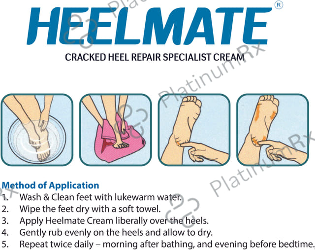 Heelmate Cracked Heel Repair Specialist Cream 30gm