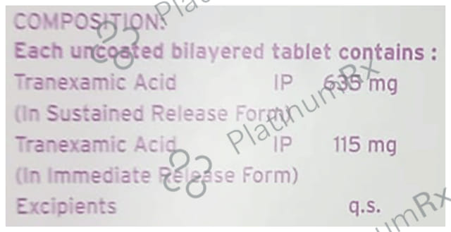 Tranostat 750mg Tablet SR 10s