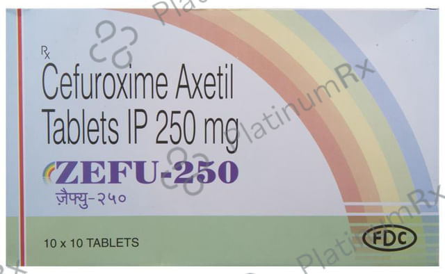 Zefu 250mg Tablet 10s