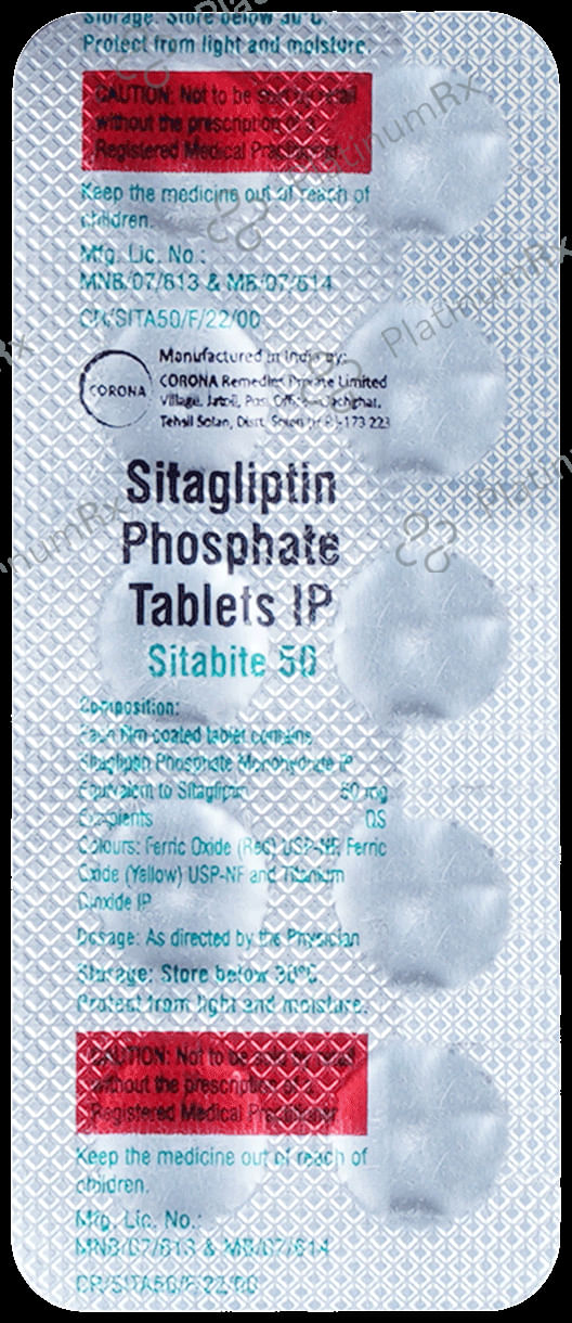 Sitabite 50mg Tablet 10s
