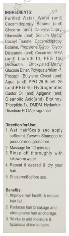 Zarywin Shampoo