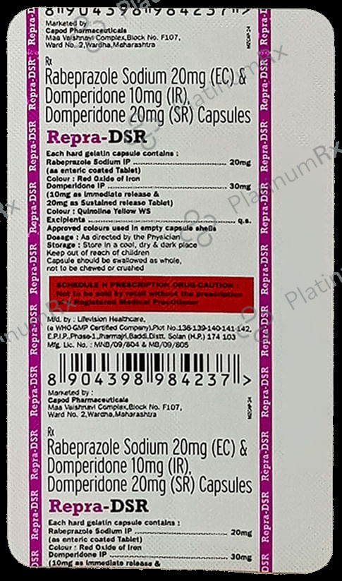 Repra DSR Capsule 10s