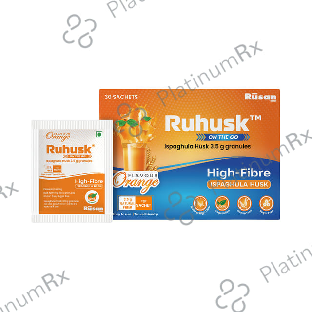 RuHusk Isabgol Orange Sachet