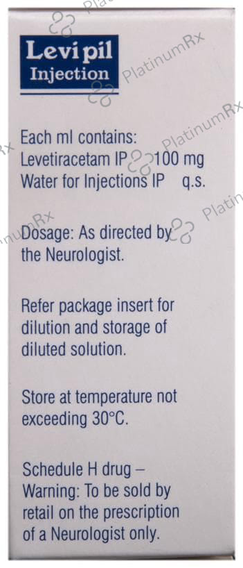 Levipil 100mg Injection 5ml
