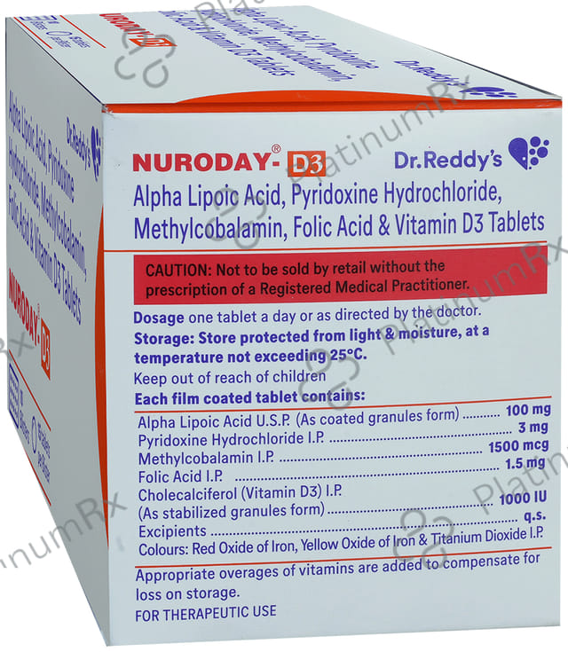 Nuroday D3 Tablet 15s