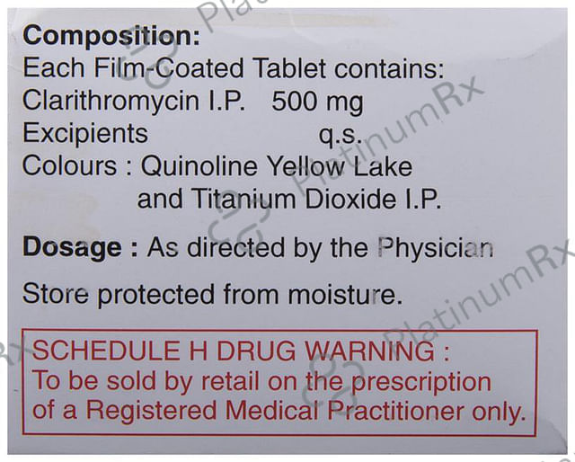 Maclar 500mg Tablet 10s
