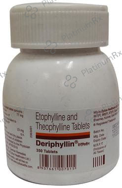 Deriphyllin 77/23mg Tablet 350s
