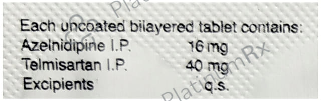 Uniaz T 16/40mg Tablet 10s