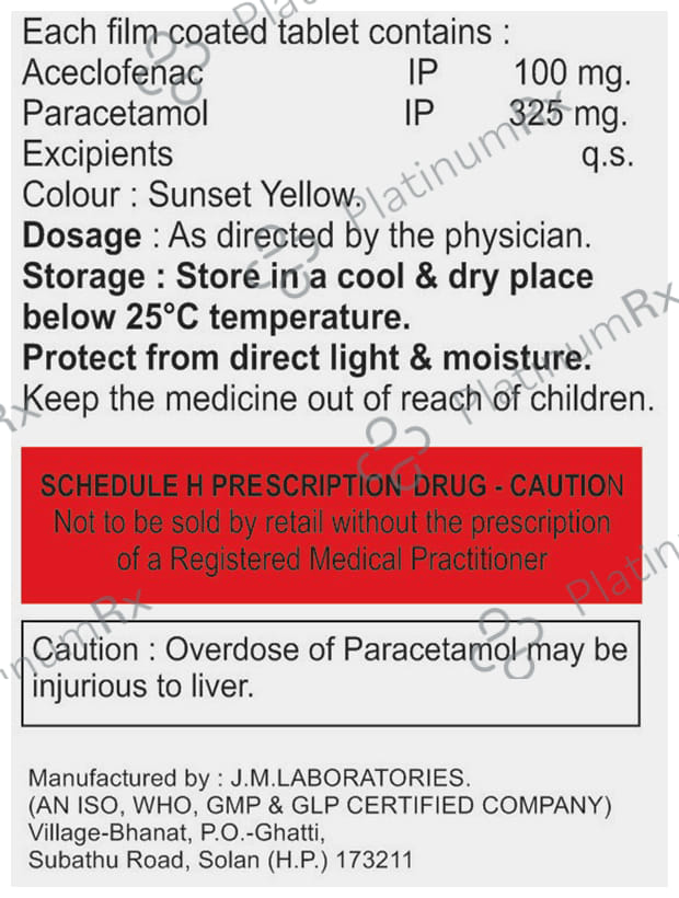 Cicrofen 100/325mg P Tablet 10s