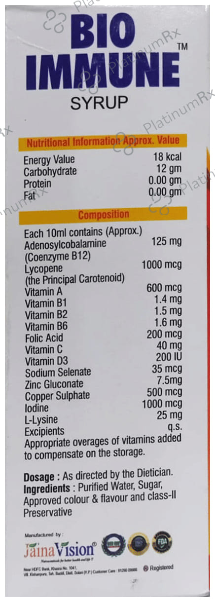 Bioimmune Syrup