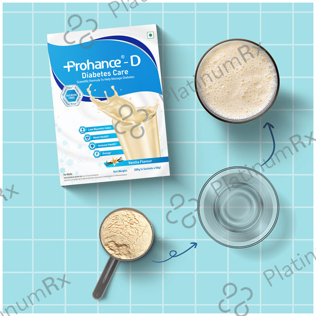 Prohance D Diabetes Care Vanilla Flavour Powder 200gm