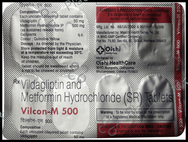 Vilcon-M 500 Tablet SR