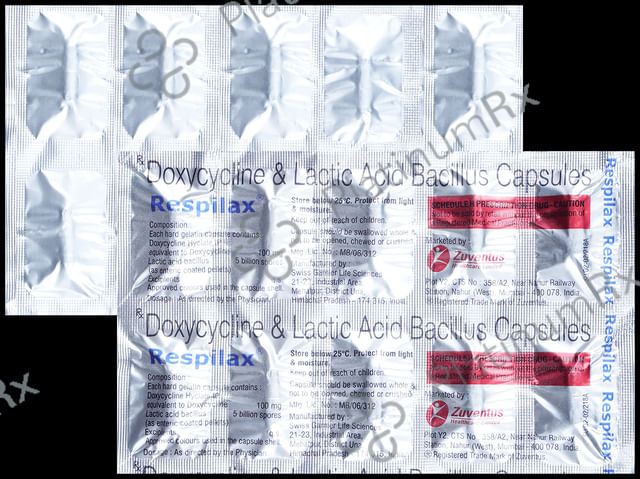 Respilax 100mg/5B Capsule 10s