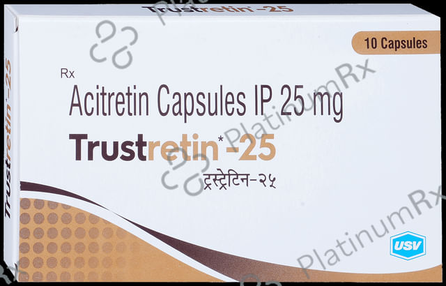 Trustretin 25mg Capsule 10s