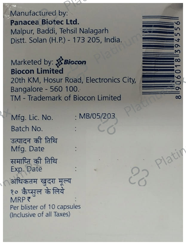 Tacrograf 0.5 Capsule