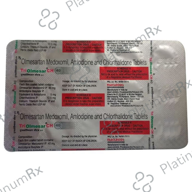 Triolmesar CH Tablet 15s