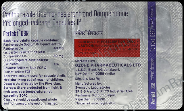 Perfekt DSR 40/30mg Capsule 10s